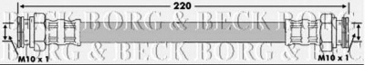 BORG & BECK bbh6093 -  Тормозной шланг